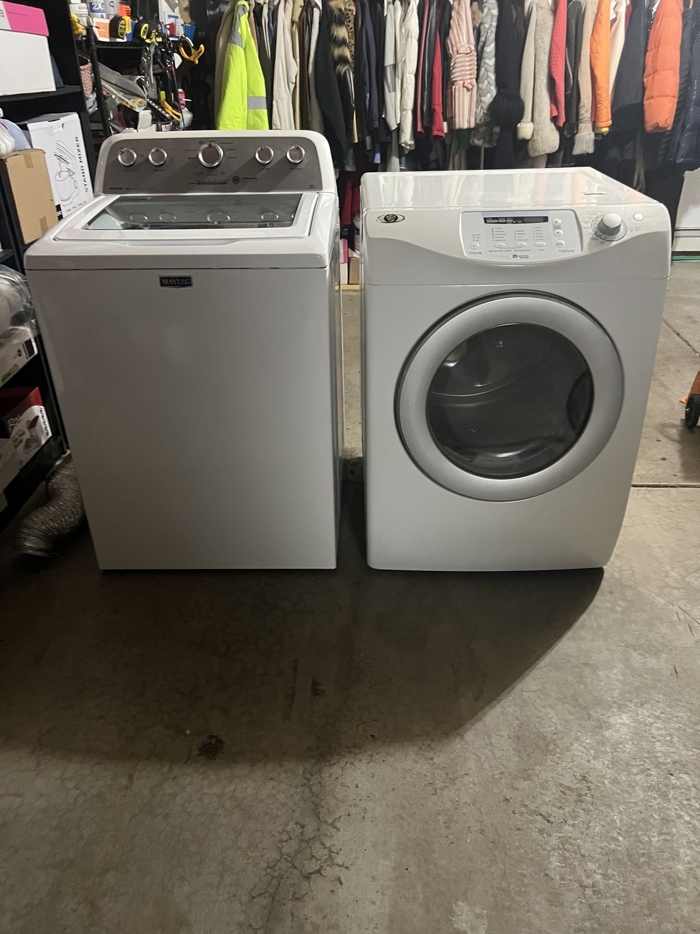 Washer and Dryer Maytag