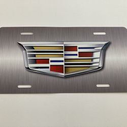 Cadillac License Plate