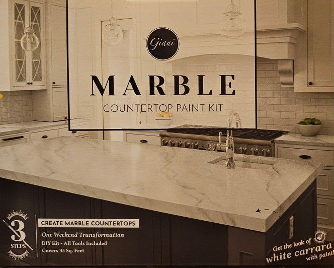 Marble Countertop Diy Paint Kit