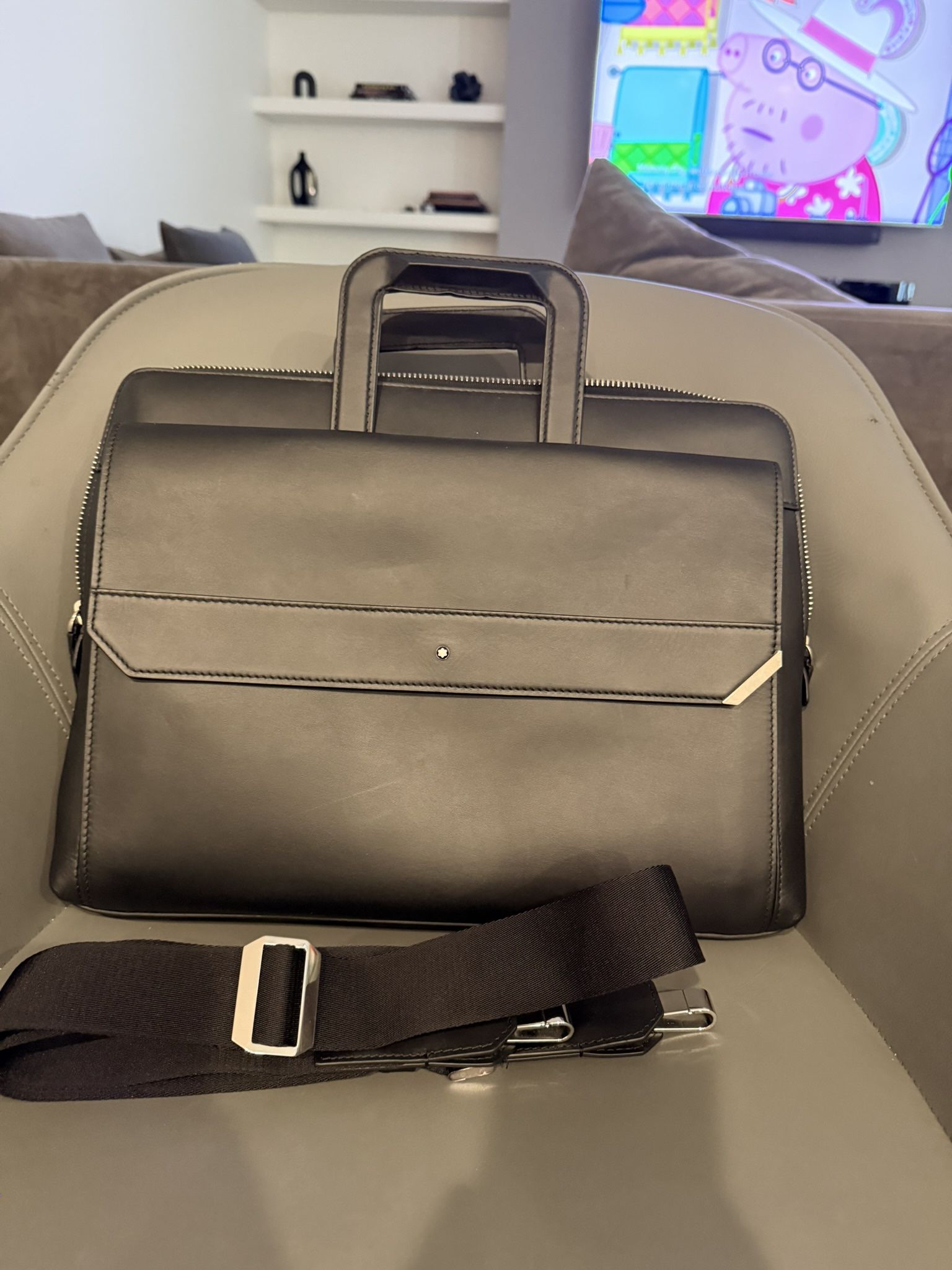 Brand New Mont Blanc Briefcase