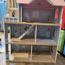 Wooden Doll House 