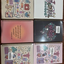 5-6Nurses Spiral Notebook10$ For3 Appreciation Gifts Journaling Notebooks, Nurse Week Day Gifts Journal for Writing
