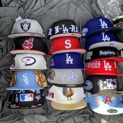 New Era Hats size 7 1/4