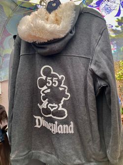 Disney jacket size 1X gray
