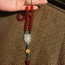 Our Lady of Guadalupe Rosario Virgen de Guadalupe Religious Gift 