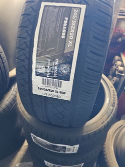 New set of tires 245 35 20