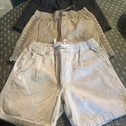 3 Pairs Of Mens Shorts 