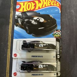 Hot Wheels Black Porche 911 GT3 Mainline