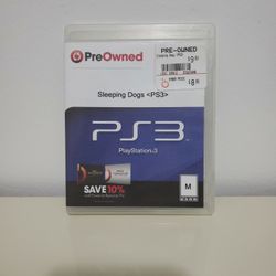 Sleeping Dogs (PS3)