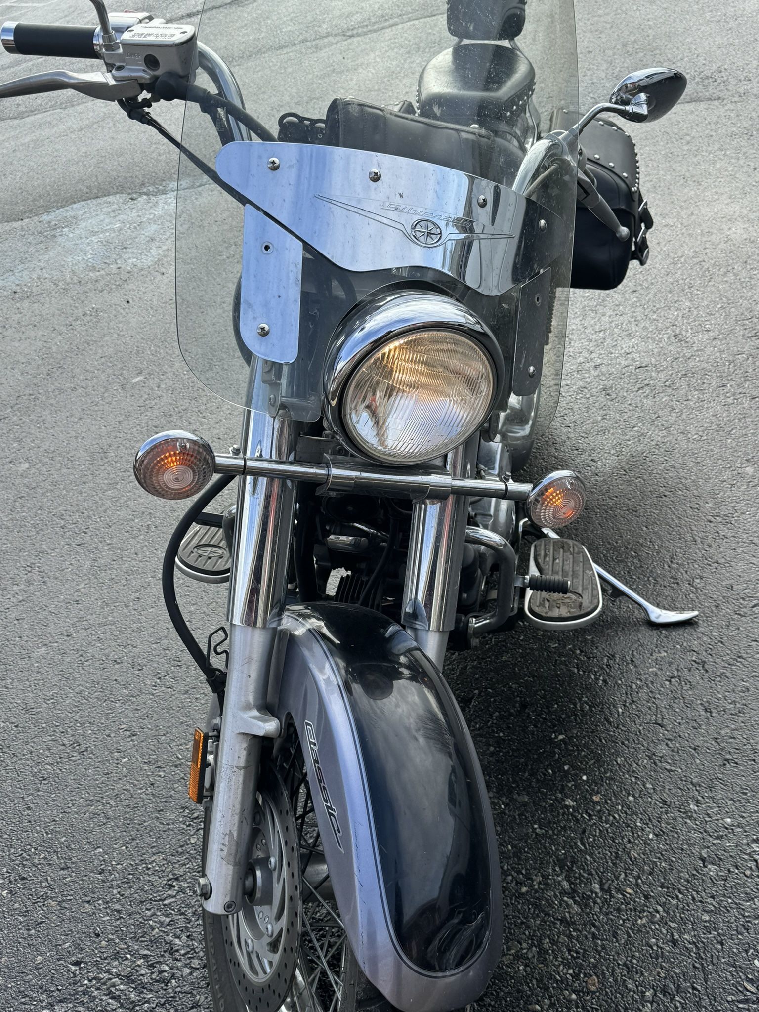 2005 Yamaha 650 v start