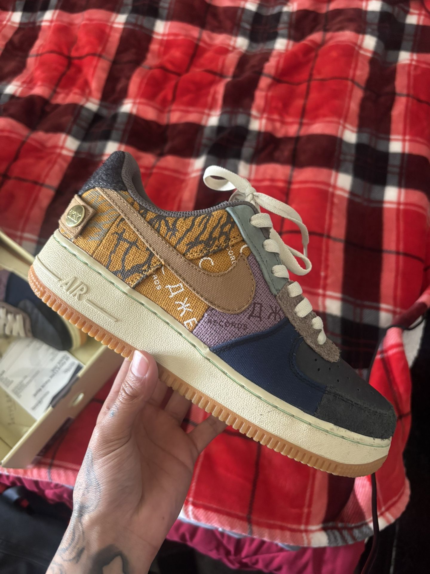 Travis Scott Air Force 1s