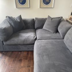 Grey Modular Cloud Couch