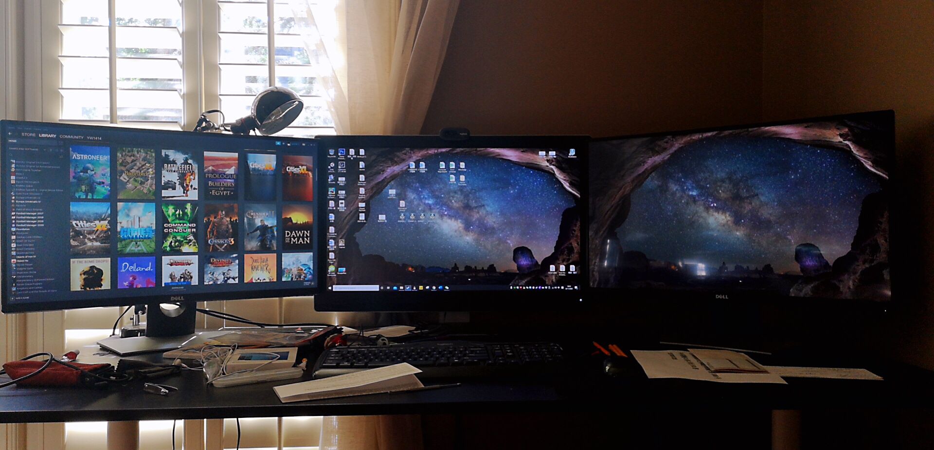Dell 27” LED Curved Monitor