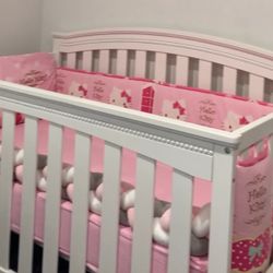 Hello kitty Crib Rail Guard