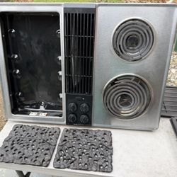 Jenn-Air C206 Electric Cooktop with Grill