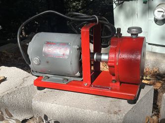 Vintage A.C. Pump & Motor By Dayton and Bluepoint/Snap-On WORKING