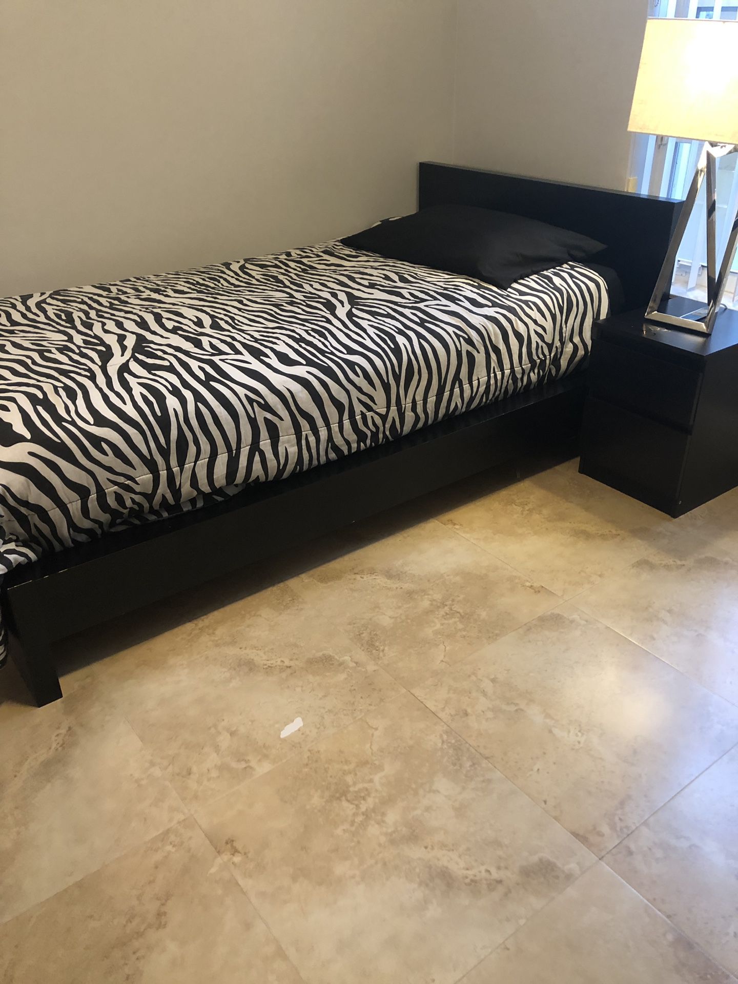 Complete twin size beds with mattress! Great condition