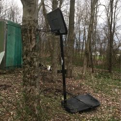 Basketball Hoop With Pole And Weight 