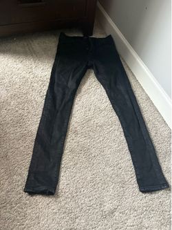 purple jeans size 28