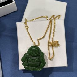 S925 Jade Buddha