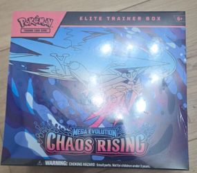 Chaos rising etb pokemon trading cards