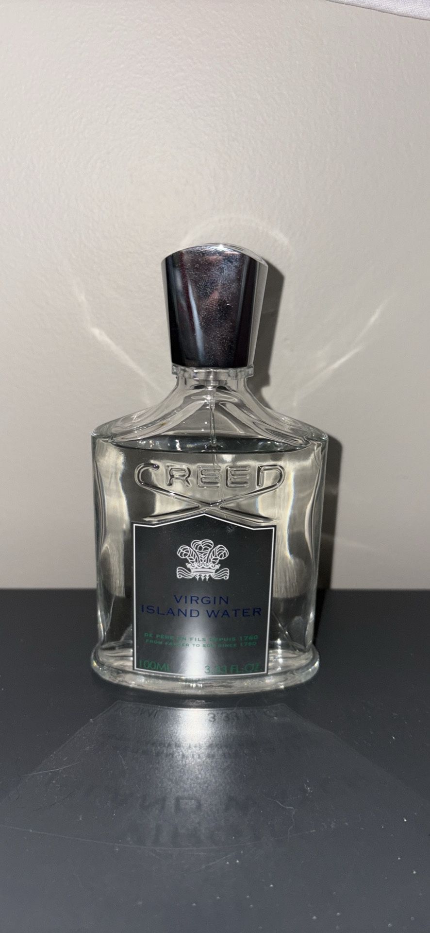 Creed Virgin Island Water
