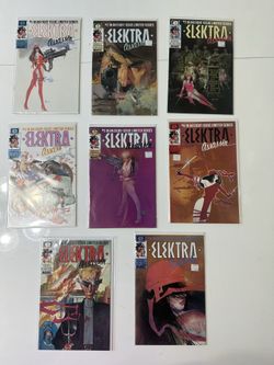 Elektra: Assassin #1-8 Marvel Comics Marvel Universe Miller Sienkiewicz Lot