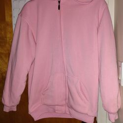 Pink Zip Hoodie