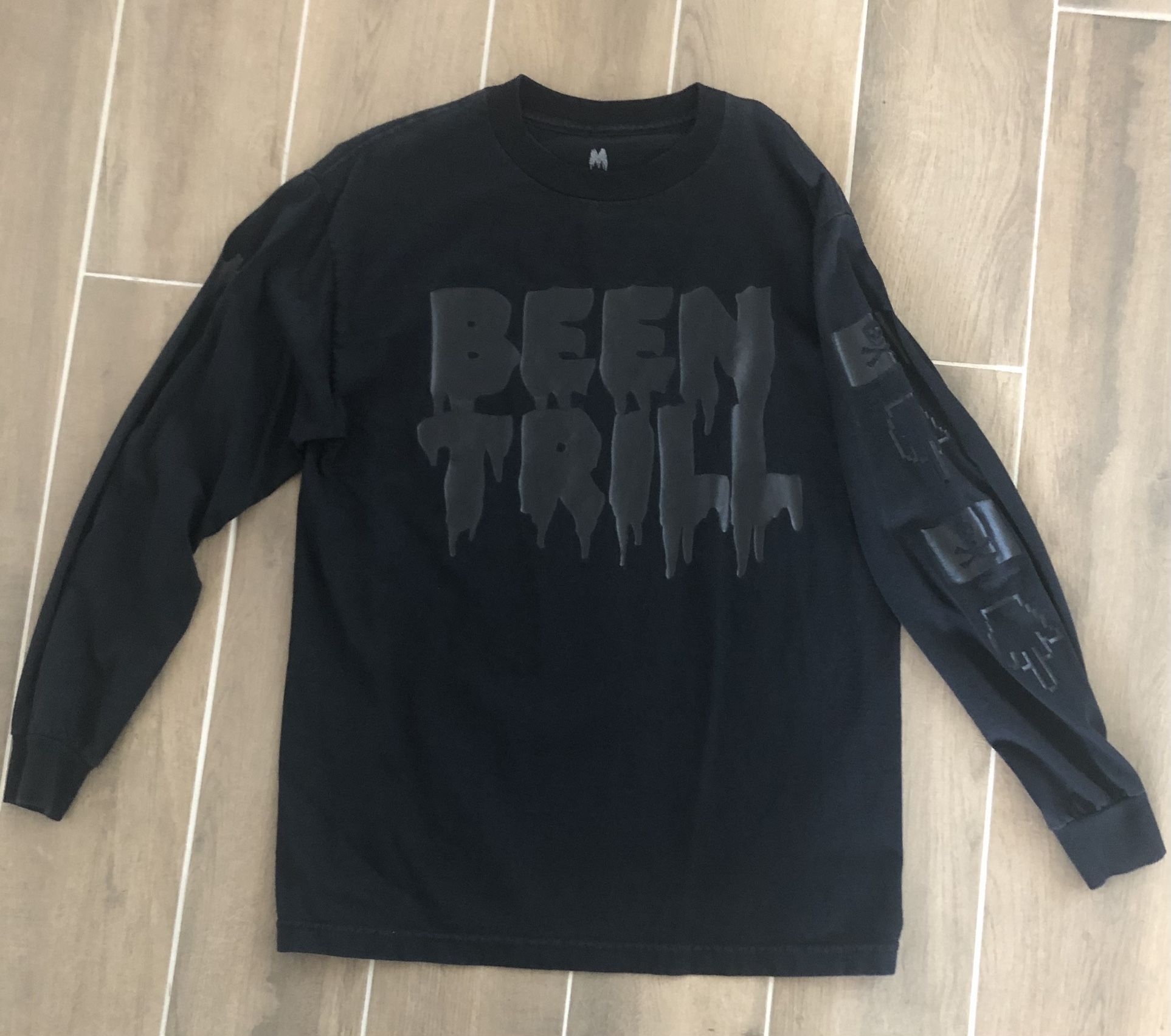 Been Trill Long Sleeve T-Shirt Mens Medium