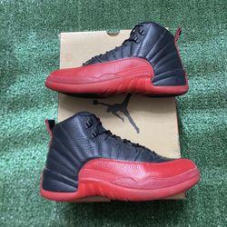 Jordan Flu Game 12s size 8 USED But Clean