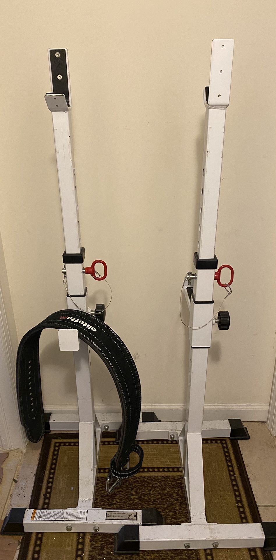 CFF Squat Stands And WEIDER Weight Bench