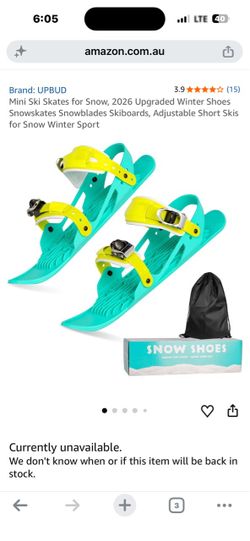 Children snow skates