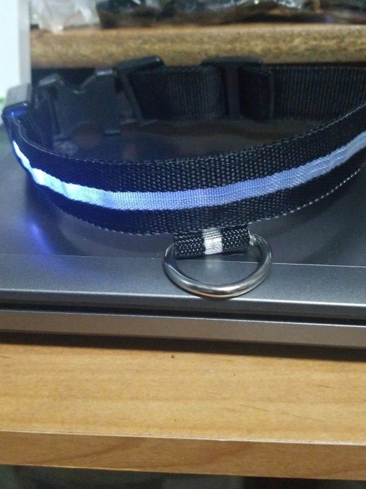 Small, Medium And Large Dog Collar With Led Lights plus A Dog Tracker Just Program To Any Phone