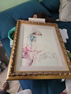 BEAUTIFUL FRAMED PAINTING