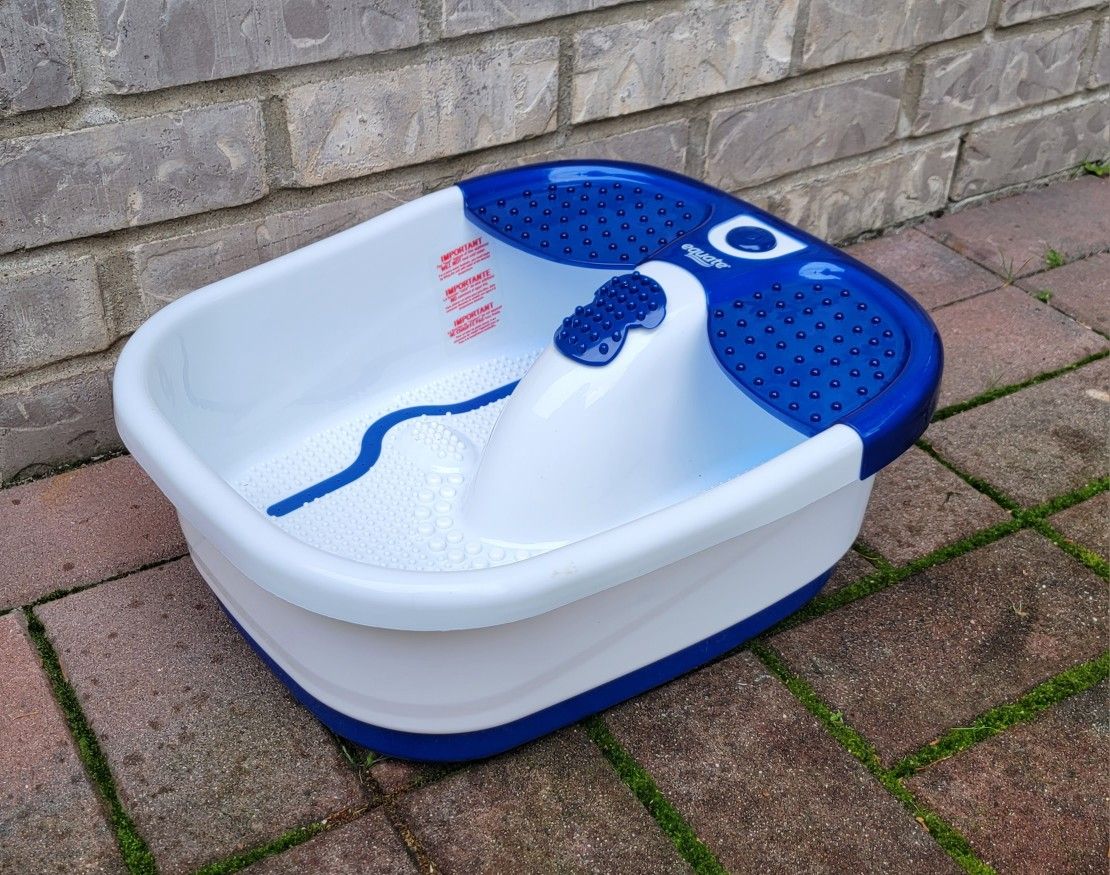 Equate Bubble Massage Foot Bath with Heat Maintenance