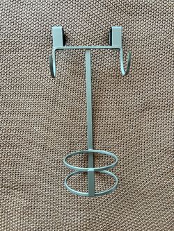 Metal Over-the-Door Hairdryer Holder