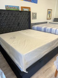 New 14” King Memory Mattress. Very Comfortable and medium firm. Financing available no credit check