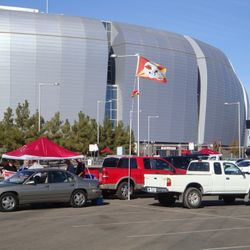 Green East Parking Pass Arizona Cardinals Cards AZ LA Los Angeles Rams RIGHT NEXT TO STADIUM For Tailgating 