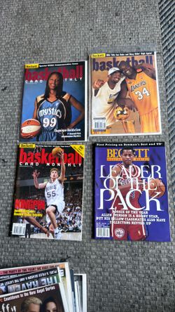 Basketball Beckett magazine 30$ each