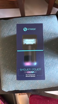 Shower powered speaker