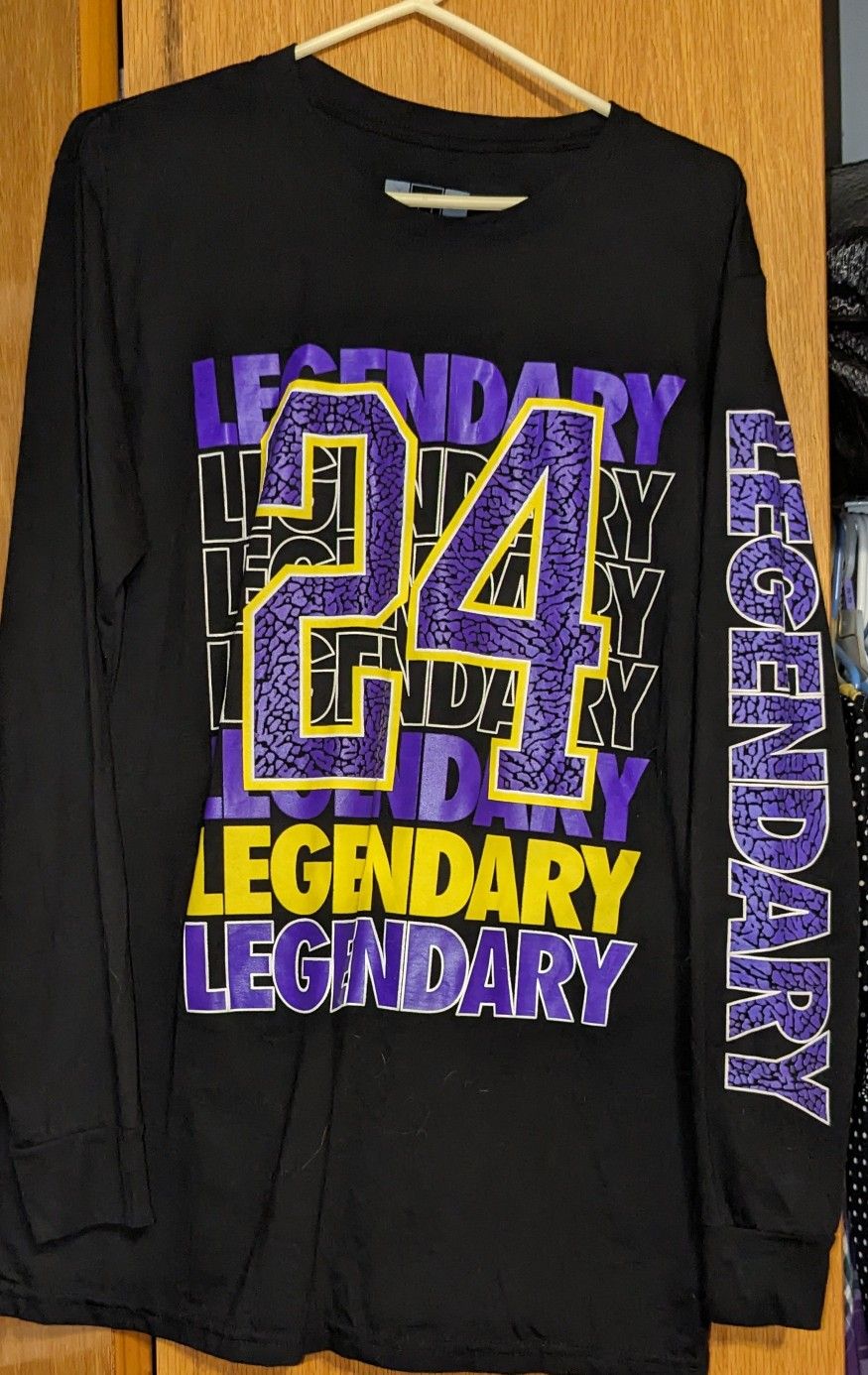 Colby Number 24 Long Sleeve Tee New