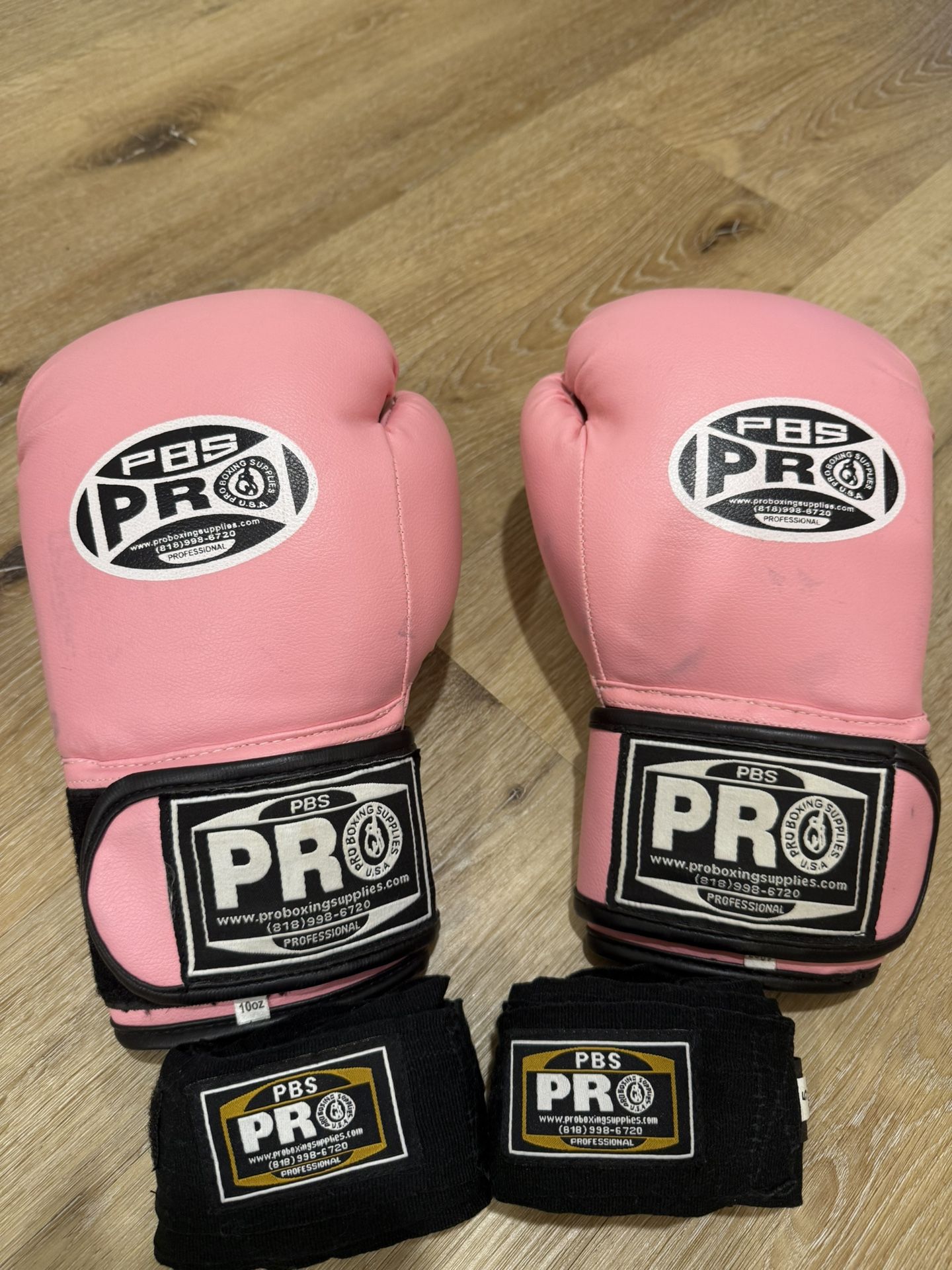 Pink Boxing Gloves
