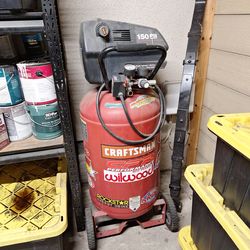 Craftsman 150 Psi air compressor. Works great.