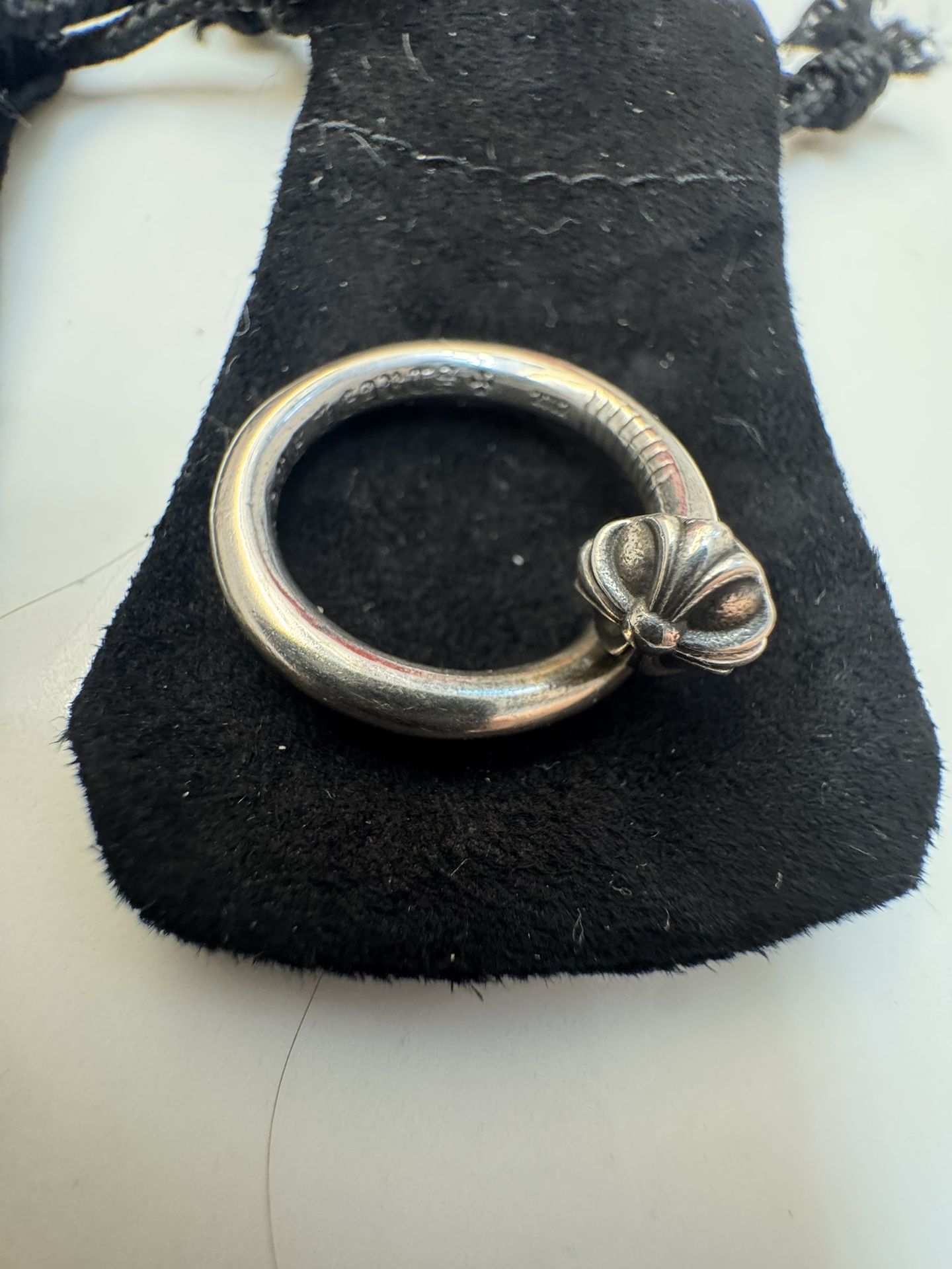 AUTHENTIC Chrome Hearts nail ring size 9