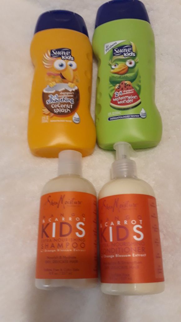 Brand New Kids Shampoo and Conditioners
