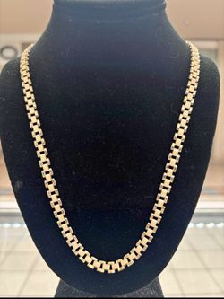 Presidential chain 6mm 10k