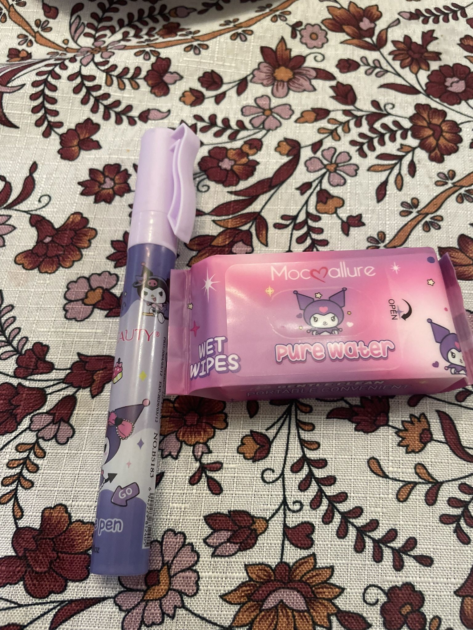 Kami Perfume And Wipes $20 Each