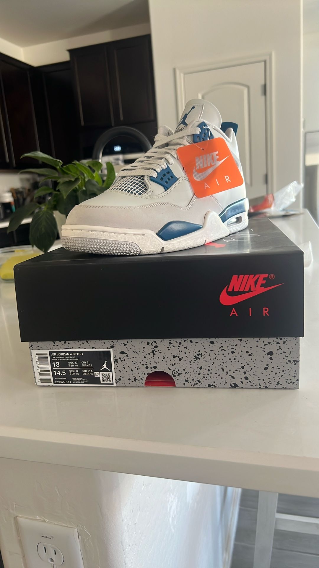 BNIB Military Blue Jordan’s 13