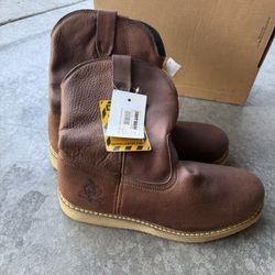 Georgia Slip On Soft Toe Work Boot 