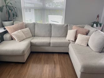 3-Piece Sectional with Double Chaise from Ashley Furniture